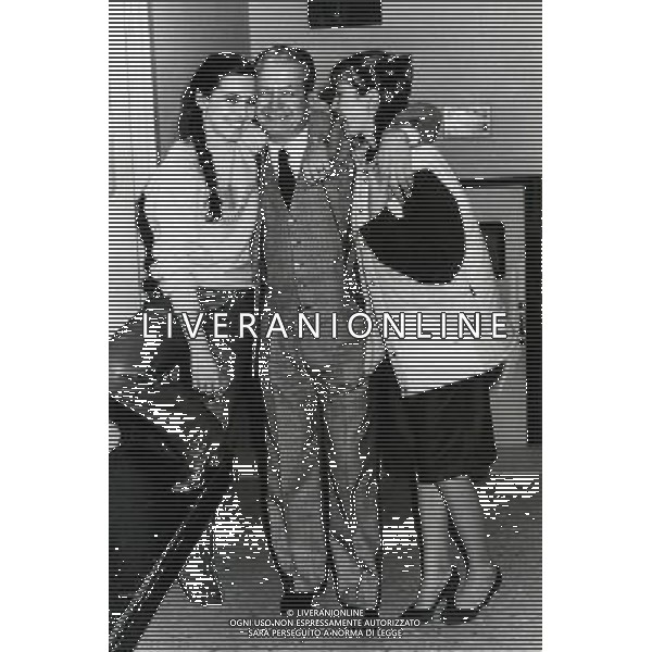 Barbara d\'Urso, conduttrice televisiva e attrice italiana - Retrospettiva nella foto con il padre e la sorella Eleonora ©ARCHIVIO / AGENZIA ALDO LIVERANI SAS