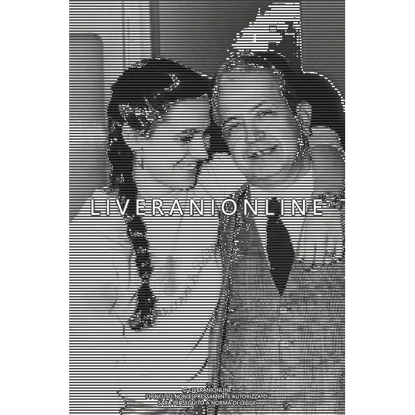 Barbara d\'Urso, conduttrice televisiva e attrice italiana - Retrospettiva nella foto con il padre ©ARCHIVIO / AGENZIA ALDO LIVERANI SAS