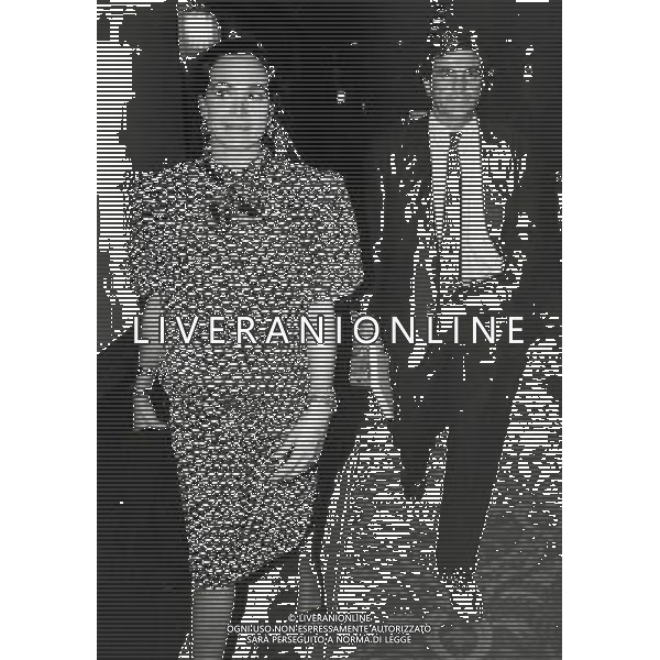 Barbara d\'Urso, conduttrice televisiva e attrice italiana - Retrospettiva nella foto con Mauro Berardi nel 1986 ©ARCHIVIO / AGENZIA ALDO LIVERANI SAS