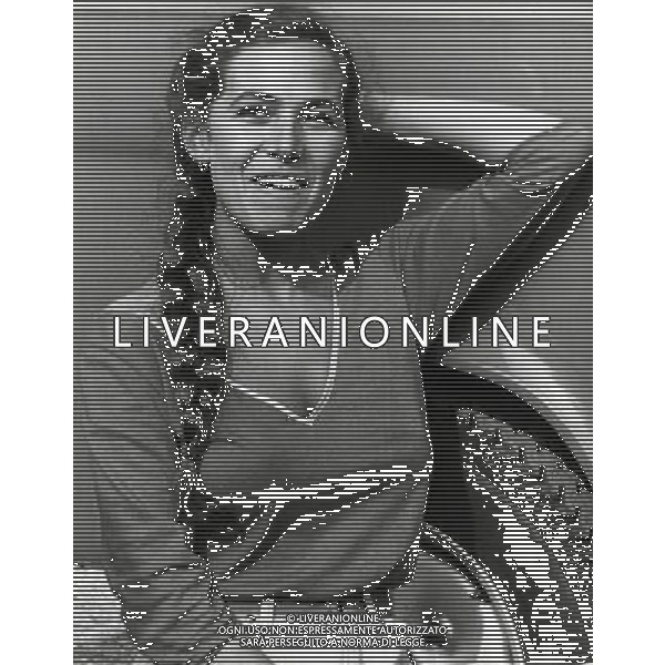 Barbara d\'Urso, conduttrice televisiva e attrice italiana - Retrospettiva nella foto nel 1981 ©ARCHIVIO / AGENZIA ALDO LIVERANI SAS