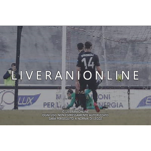ForlÃ¬ F.C. - F.C. SÃ¼dtirol Alto Adige Campionato di Calcio Lega Pro girone B 04/02/2017 nella foto: il goal del forlÃ¬ Â©Claudio Zamagni/Ag. Aldo Liverani