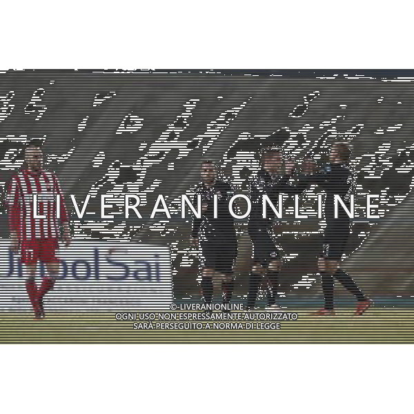 ForlÃ¬ F.C. - F.C. SÃ¼dtirol Alto Adige Campionato di Calcio Lega Pro girone B 04/02/2017 nella foto: Esultanza finale Alto Adige Sudtirol Â©Claudio Zamagni/Ag. Aldo Liverani
