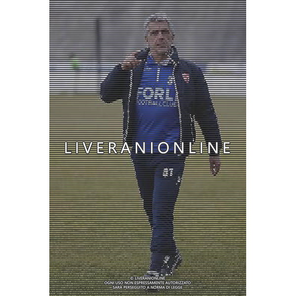ForlÃ¬ F.C. - F.C. SÃ¼dtirol Alto Adige Campionato di Calcio Lega Pro girone B 04/02/2017 nella foto: Massimo Gadda Allenatore Â©Claudio Zamagni/Ag. Aldo Liverani