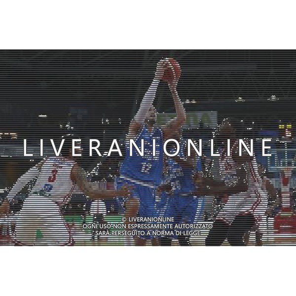 Basket Consultinvest Pesaro - Red October CantÃ¹ 05/02/2017 nella foto: PATRICK CALATHES Â©Claudio Zamagni/Agenzia Aldo Liverani