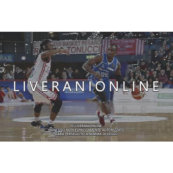 Basket Consultinvest Pesaro - Red October CantÃ¹ 05/02/2017 nella foto: DAVID REGINALD COURNOOH Â©Claudio Zamagni/Agenzia Aldo Liverani