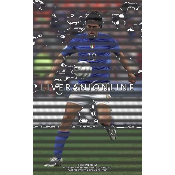 Milano 26 marzo 2005 Italia-Scozia qualificazione mondiali 2006 nella foto: Toni Luca foto Andry / Ag. Aldo Liverani
