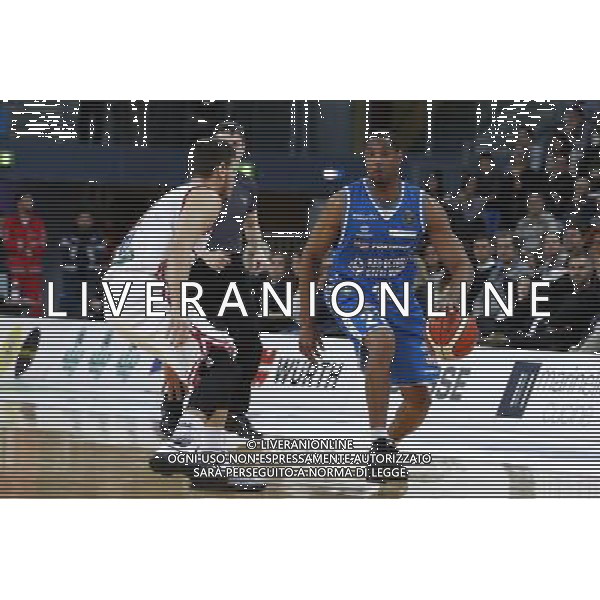 Basket Consultinvest Pesaro - Red October Cantu\' 05/02/2017 nella foto: TREMMELL DARDEN Â©Claudio Zamagni/Agenzia Aldo Liverani / AGENZIA ALDO LIVERANI SAS