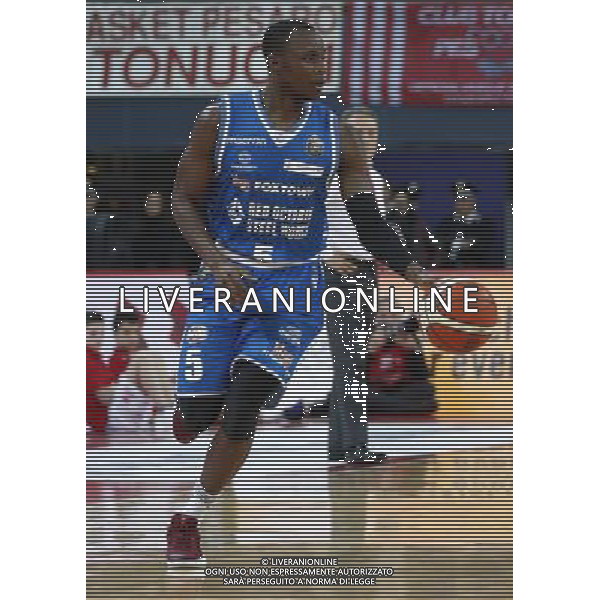 Basket Consultinvest Pesaro - Red October Cantu\' 05/02/2017 nella foto: DAVID REGINALD COURNOOH Â©Claudio Zamagni/Agenzia Aldo Liverani / AGENZIA ALDO LIVERANI SAS
