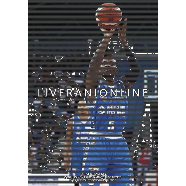 Basket Consultinvest Pesaro - Red October Cantu\' 05/02/2017 nella foto:DAVID REGINALD COURNOOH Â©Claudio Zamagni/Agenzia Aldo Liverani / AGENZIA ALDO LIVERANI SAS