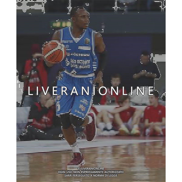 Basket Consultinvest Pesaro - Red October Cantu\' 05/02/2017 nella foto: DAVID REGINALD COURNOOH Â©Claudio Zamagni/Agenzia Aldo Liverani / AGENZIA ALDO LIVERANI SAS