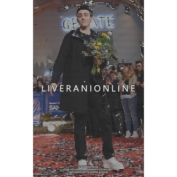 67Â° Festival di Sanremo della Canzone Italiana Sanremo (IM) - 06.02.2017 Red Carpet dei Big Nella Foto:Michele Bravi /Ph.Vitez-Ag. Aldo Liverani