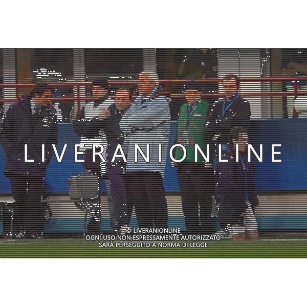 Milano 26-03-05 qualificazioni mondiali 2006 italia-scozia 2:0 nella foto lippi e cassano ph marco luzzani/ag aldo liverani s.a.s.