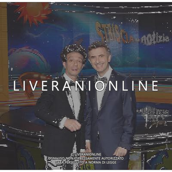 Cologno Monzese ( MI ) 06/02/2017 Mediaset - Photocall Striscia la Notizia Nella foto: Salvatore Ficarra e Valentino Picone PH Lauro Montagnini / AGENZIA ALDO LIVERANI SAS