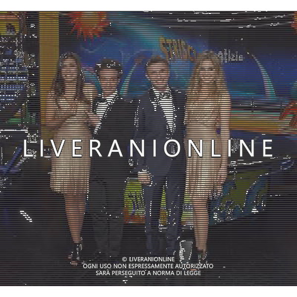 Cologno Monzese ( MI ) 06/02/2017 Mediaset - Photocall Striscia la Notizia Nella foto: Ludovica Frasca, Salvatore Ficarra, Valentino Picone e Irene Cioni PH Lauro Montagnini / AGENZIA ALDO LIVERANI SAS