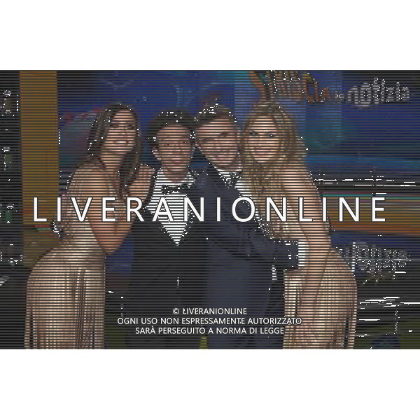 Cologno Monzese ( MI ) 06/02/2017 Mediaset - Photocall Striscia la Notizia Nella foto: Ludovica Frasca, Salvatore Ficarra, Valentino Picone e Irene Cioni PH Lauro Montagnini / AGENZIA ALDO LIVERANI SAS