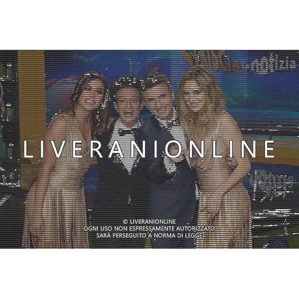 Cologno Monzese ( MI ) 06/02/2017 Mediaset - Photocall Striscia la Notizia Nella foto: Ludovica Frasca, Salvatore Ficarra, Valentino Picone e Irene Cioni PH Lauro Montagnini / AGENZIA ALDO LIVERANI SAS