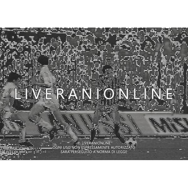 MILANO 02-03-1983 COPPA DELLE COPPE INTER REAL MADRID NELLA FOTO HANSI MULLER AG ALDO LIVERANI SAS
