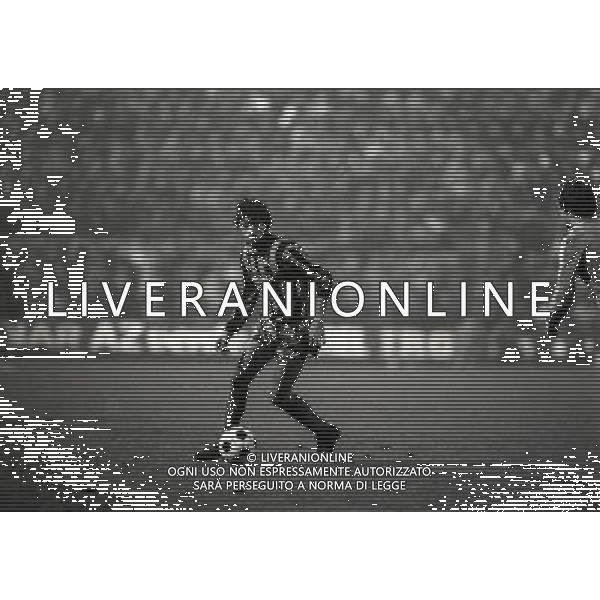 03-11-1982 MILANO STADIO SAN SIRO INTER AZ ALKMAR COPPA DELLE COPPE NELLA FOTO ALESSANDRO ALTOBELLI AG ALDO LIVERANI SAS