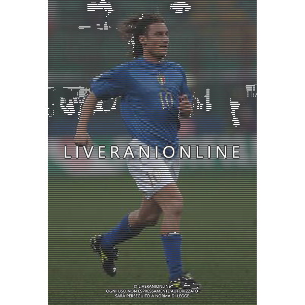 Milano 26-03-05 qualificazioni mondiali 2006 italia-scozia 2:0 nella foto totti francesco ph marco luzzani/ag aldo liverani s.a.s.