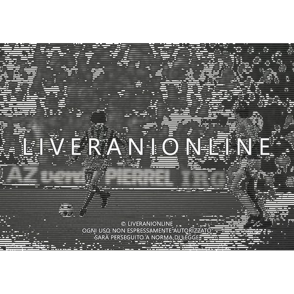 03-11-1982 MILANO STADIO SAN SIRO INTER AZ ALKMAR COPPA DELLE COPPE NELLA FOTO SALVATORE BAGNI AG ALDO LIVERANI SAS
