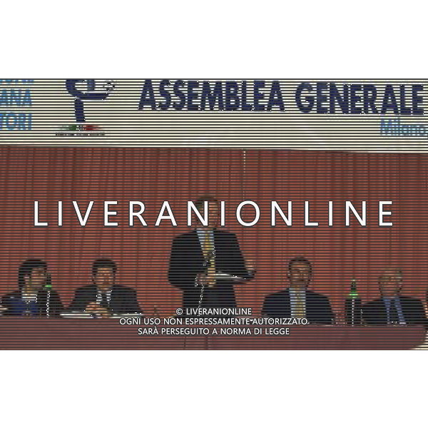 09-03-1998 HOTEL MICHELANGELO ASSEMBLEA NAZIONALE AIC NELLA FOTO SERGIO CAMPANA AG ALDO LIVERANI SAS
