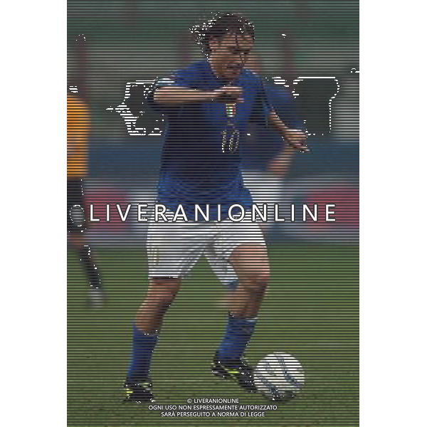 Milano 26-03-05 qualificazioni mondiali 2006 italia-scozia 2:0 nella foto totti francesco ph marco luzzani/ag aldo liverani s.a.s.