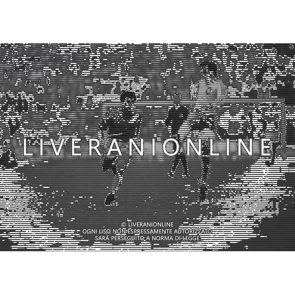 MILANO 15 12-1986 ITALIA SVIZZERA QUALIFICAZIONE AGLI EUROPEI NELLA FOTO SALVATORE BAGNI AG ALDO LIVERANI SAS