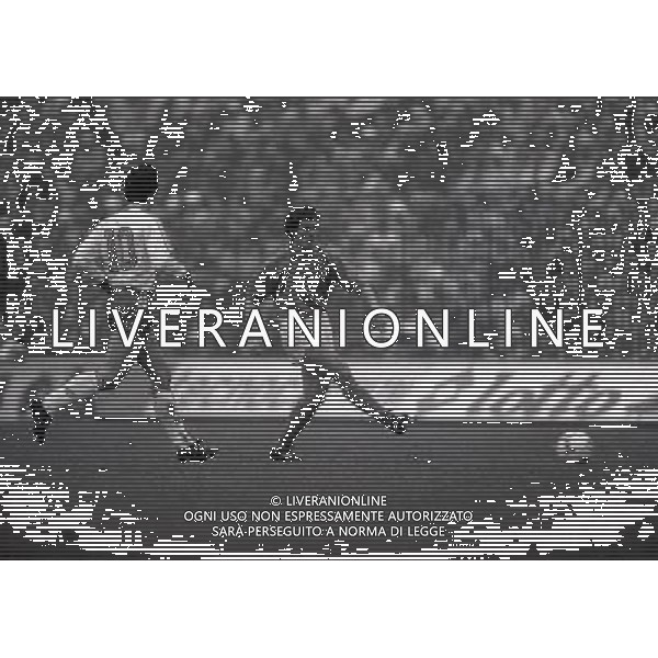 MILANO 15 12-1986 ITALIA SVIZZERA QUALIFICAZIONE AGLI EUROPEI NELLA FOTO ROBERTO DONADONI AG ALDO LIVERANI SAS