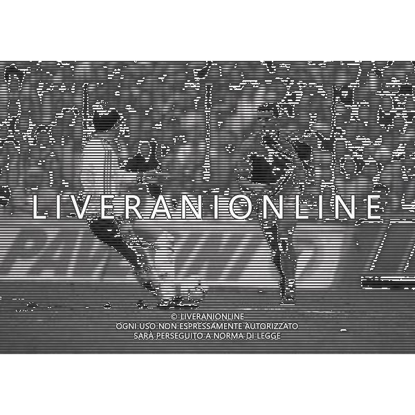MILANO 15 12-1986 ITALIA SVIZZERA QUALIFICAZIONE AGLI EUROPEI NELLA FOTO GIANLUCA VIALLI AG ALDO LIVERANI SAS