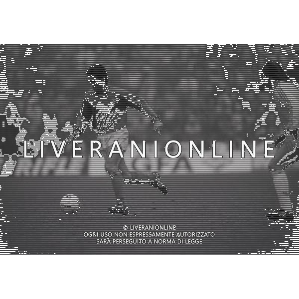 MILANO 15 12-1986 ITALIA SVIZZERA QUALIFICAZIONE AGLI EUROPEI NELLA FOTO CARLO ANCELOTTI AG ALDO LIVERANI SAS