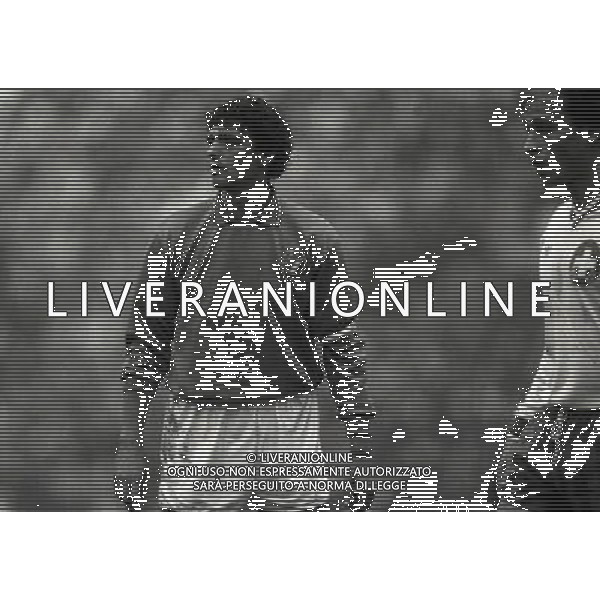 MILANO 15 12-1986 ITALIA SVIZZERA QUALIFICAZIONE AGLI EUROPEI NELLA FOTO ALESSANDRO ALTOBELLI AG ALDO LIVERANI SAS