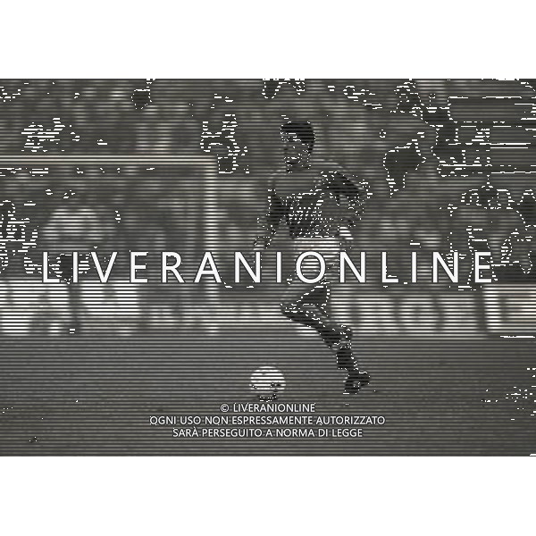 MILANO 15 12-1986 ITALIA SVIZZERA QUALIFICAZIONE AGLI EUROPEI NELLA FOTO SALVATORE BAGNI AG ALDO LIVERANI SAS