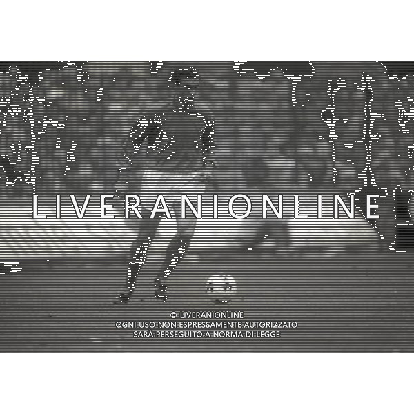 MILANO 15 12-1986 ITALIA SVIZZERA QUALIFICAZIONE AGLI EUROPEI NELLA FOTO GIUSEPE BERGOMI AG ALDO LIVERANI SAS