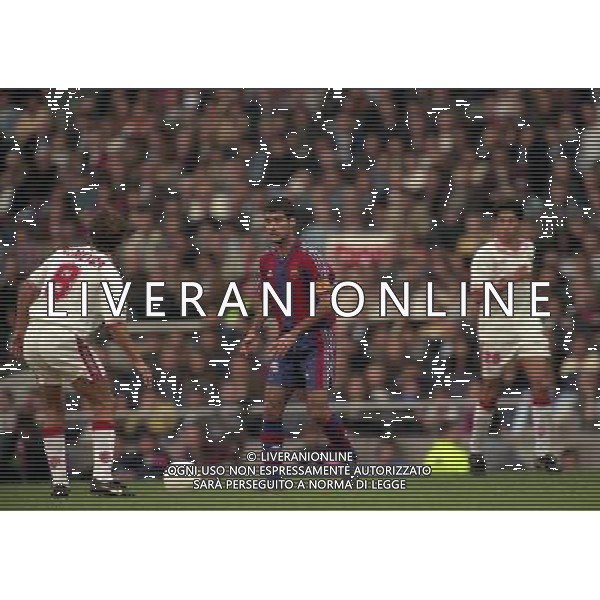 23-03-1997 BARCELLONA SIVIGLIA NELLA FOTO PEP GUARDIOLA AG ALDO LIVERANI SAS