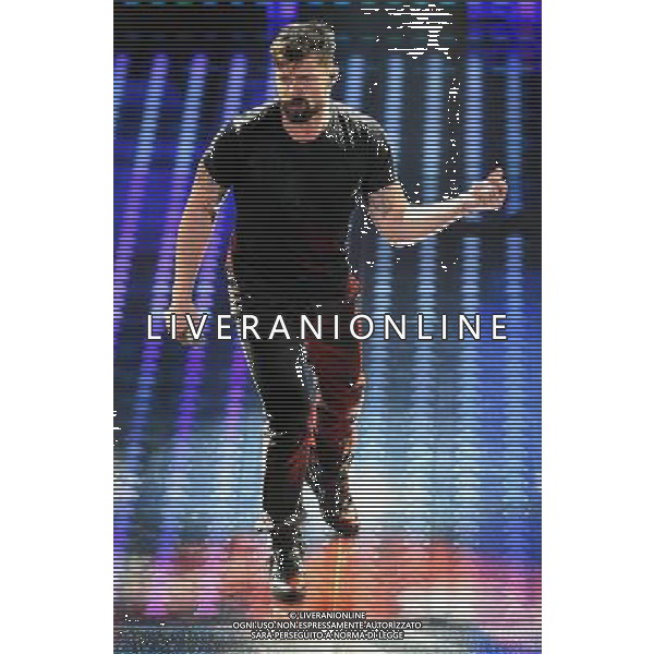 67mo Festival di Sanremo della Canzone Italiana Sanremo (IM) - 07.02.2017 Prima Serata Nella Foto:Ricky Martin /Ph.Vitez-Ag. Aldo Liverani