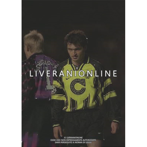 23-04-1997 SEMIFINALE DI CHAMPIONS LEAGUE MANCHESTER UNITED -BORUSSIA DORTMUND NELLA FOTO STEPHANE CHAPUISAT AG ALDO LIVERANI SAS
