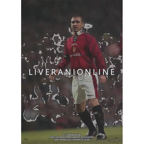 23-04-1997 SEMIFINALE DI CHAMPIONS LEAGUE MANCHESTER UNITED -BORUSSIA DORTMUND NELLA FOTO ERIC CANTONA AG ALDO LIVERANI SAS
