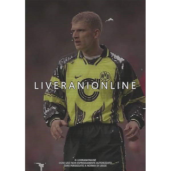23-04-1997 SEMIFINALE DI CHAMPIONS LEAGUE MANCHESTER UNITED -BORUSSIA DORTMUND NELLA FOTO KREE MARTIN AG ALDO LIVERANI SAS