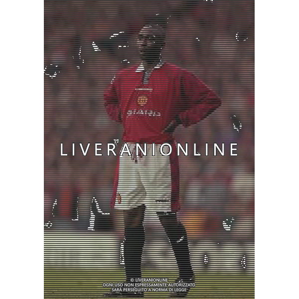 23-04-1997 SEMIFINALE DI CHAMPIONS LEAGUE MANCHESTER UNITED -BORUSSIA DORTMUND NELLA FOTO COLE ANDY AG ALDO LIVERANI SAS