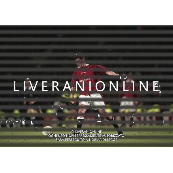 23-04-1997 SEMIFINALE DI CHAMPIONS LEAGUE MANCHESTER UNITED -BORUSSIA DORTMUND NELLA FOTO GARY PALLISTER AG ALDO LIVERANI SAS