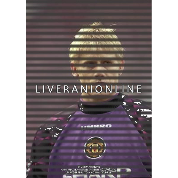 23-04-1997 SEMIFINALE DI CHAMPIONS LEAGUE MANCHESTER UNITED -BORUSSIA DORTMUND NELLA FOTO PETER SCHMEICHEL AG ALDO LIVERANI SAS
