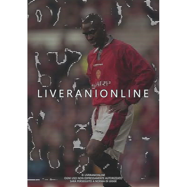 23-04-1997 SEMIFINALE DI CHAMPIONS LEAGUE MANCHESTER UNITED -BORUSSIA DORTMUND NELLA FOTO ANDY COLE AG ALDO LIVERANI SAS