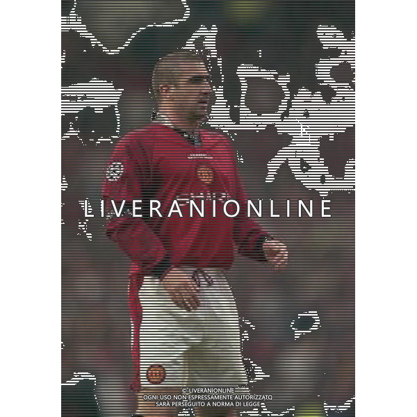23-04-1997 SEMIFINALE DI CHAMPIONS LEAGUE MANCHESTER UNITED -BORUSSIA DORTMUND NELLA FOTO ERIC CANTONA AG ALDO LIVERANI SAS