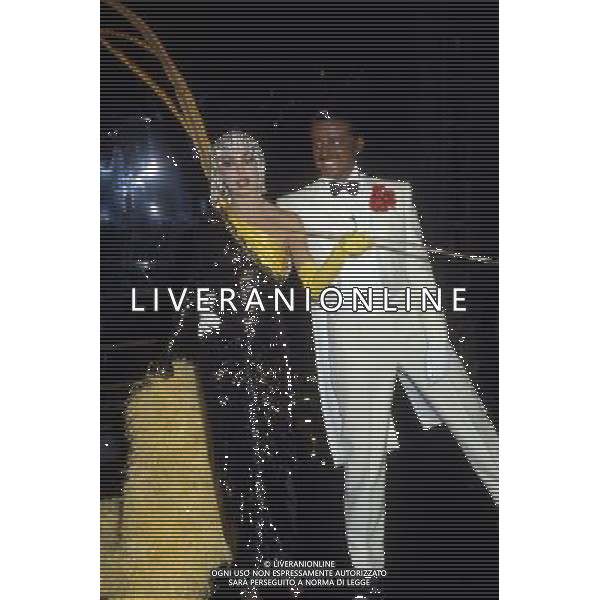 Nadia Cassini, attrice, showgirl e cantante statunitense nel 1980 - Retrospettiva nella foto con Christian De Sica ©ARCHIVIO / AGENZIA ALDO LIVERANI SAS