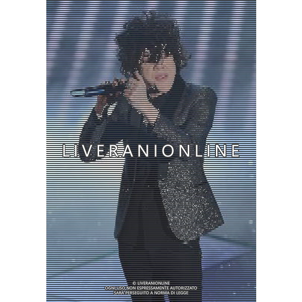 67mo Festival di Sanremo della Canzone Italiana Sanremo (IM) - 09.02.2017 Terza Serata Nella Foto: Laura Pergolizzi, nota con il nome d\'arte di LP /Ph.Vitez-Ag. Aldo Liverani