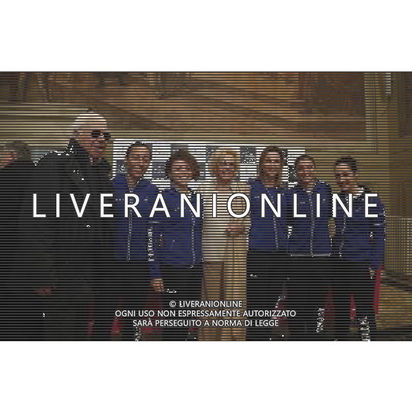 Fed Cup 2017 by BNP Paribas Italia - Slovacchia Cerimonia di sorteggio 10/02/2017 nella foto: SARA ERRANI FRANCESCA SCHIAVONE JASMINE PAOLINI MARTINA TREVISAN LEA PERICOL Â©Claudio Zamagni/Agenzia Aldo Liverani SARA ERRANI FRANCESCA SCHIAVONE JASMINE PAOLINI MARTINA TREVISAN LEA PERICOL during official draw ceremony ahead of the FED CUP by BNP Paribas World Group II between ITALY and SLOVAKIA at Sala Randi ForlÃ¬ City Hall on February 10th 2017 Italy. Photo credit by CLAUDIO ZAMAGNI/ALDO LIVERANI PHOTO AGENCY / AGENZIA ALDO LIVERANI SAS