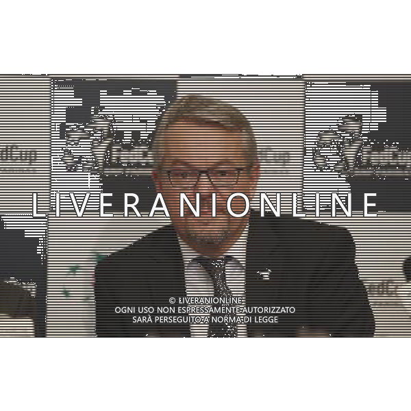 Fed Cup 2017 by BNP Paribas Italia - Slovacchia Cerimonia di sorteggio 10/02/2017 nella foto: NORBERT PEIK Â©Claudio Zamagni/Agenzia Aldo Liverani NORBERT PEIK during official draw ceremony ahead of the FED CUP by BNP Paribas World Group II between ITALY and SLOVAKIA at Sala Randi ForlÃ¬ City Hall on February 10th 2017 Italy. Photo credit by CLAUDIO ZAMAGNI/ALDO LIVERANI PHOTO AGENCY / AGENZIA ALDO LIVERANI SAS