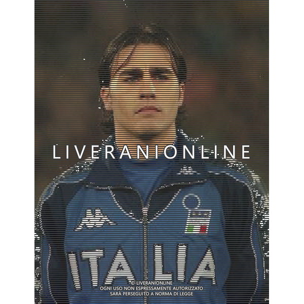 10-02-1999 PISA AMICHEVOLE ITALIA NORVEGIA NELLA FOTO FABIO CANNAVARO AG ALDO LIVERANI SAS