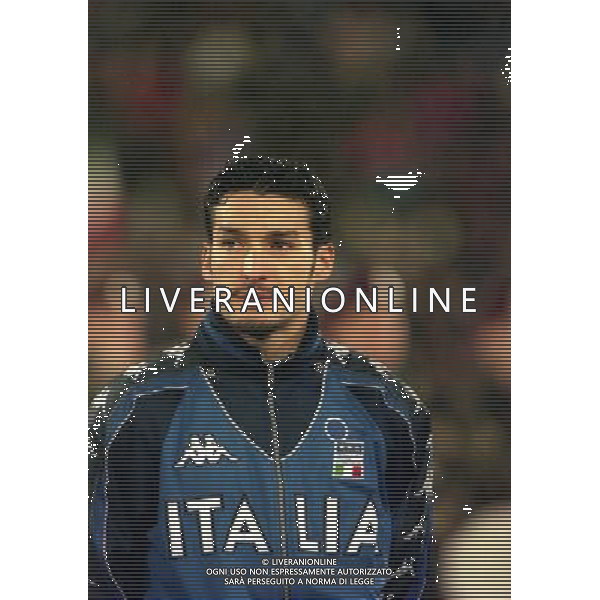 10-02-1999 PISA AMICHEVOLE ITALIA NORVEGIA NELLA FOTO GIANLUCA ZAMBROTTA AG ALDO LIVERANI SAS