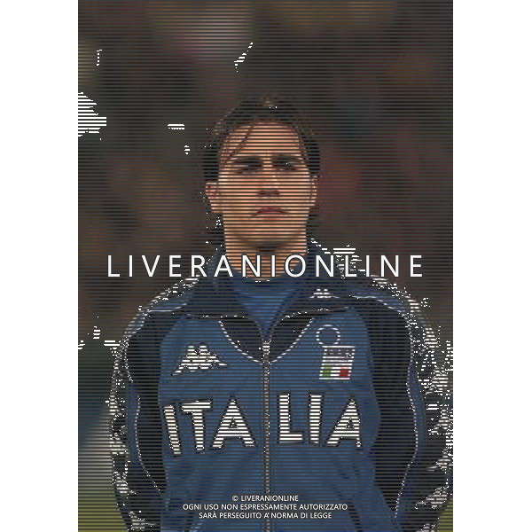 10-02-1999 PISA AMICHEVOLE ITALIA NORVEGIA NELLA FOTO FABIO CANNAVARO AG ALDO LIVERANI SAS